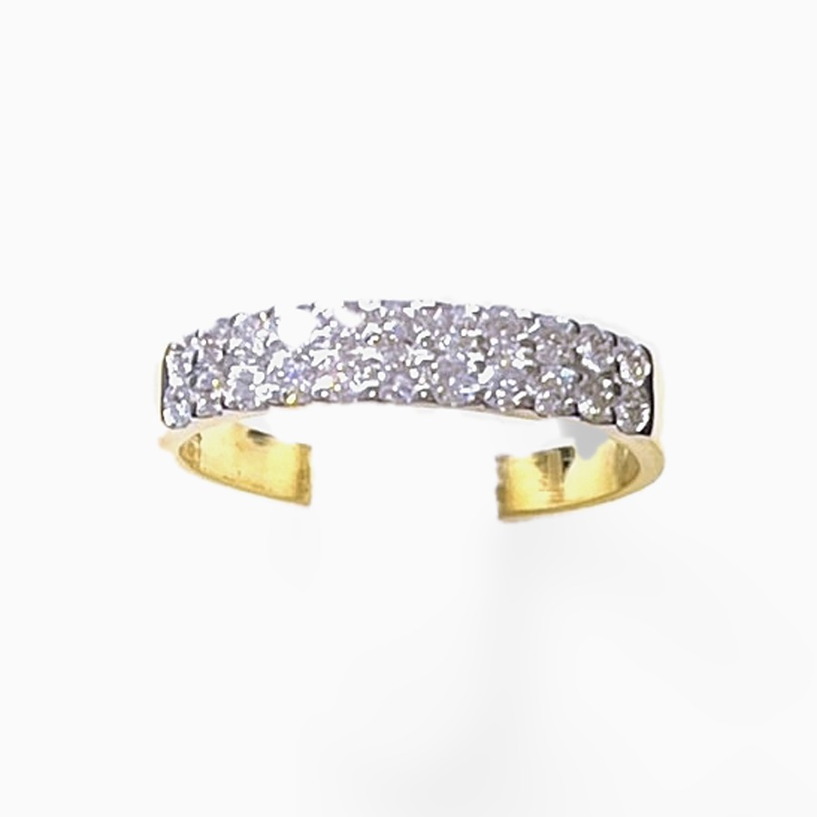 Two-Row Diamond Band