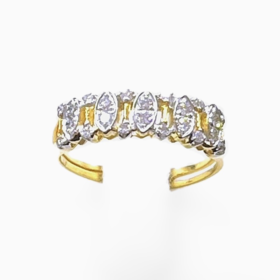 Marquise Motif Diamond Band
